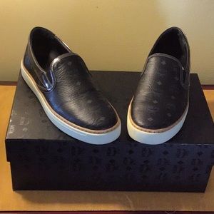 100% Authentic MCM slip-on sneakers.